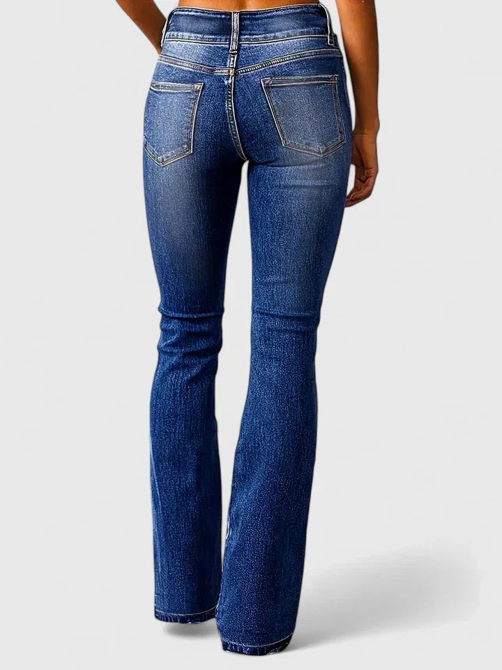 Dinne – Aansluitende broek met comfortabele stretch