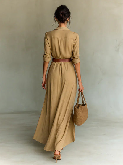 VICTORIA | Lange casual jurk