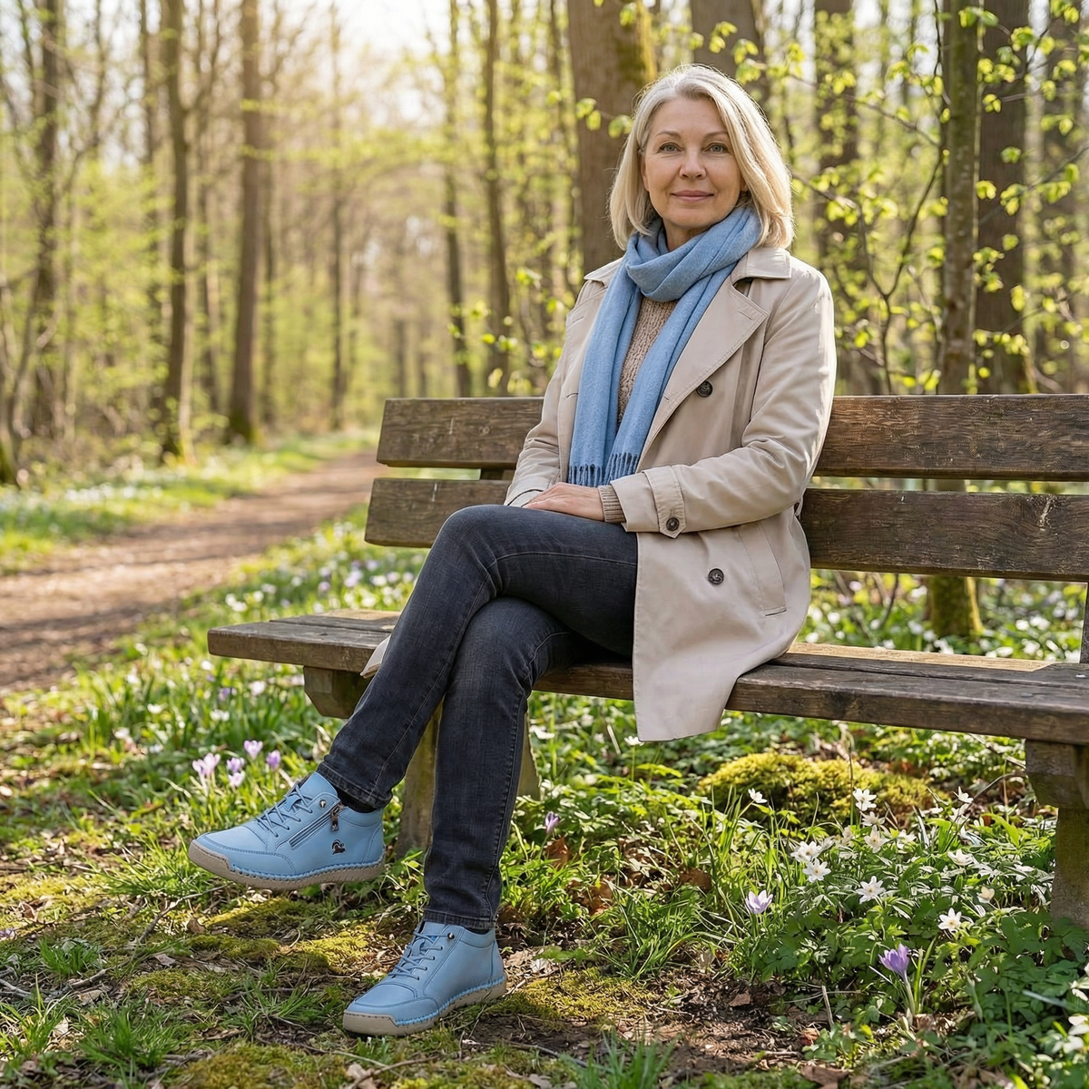 Mila™ – Comfortabele orthopedische Sneakers + Rits
