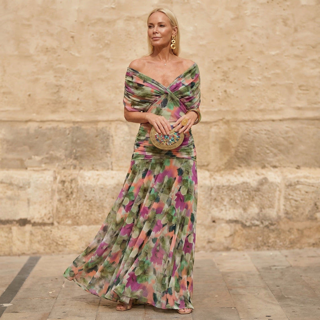 Kelsey | Kleurrijke Elegante Jurk