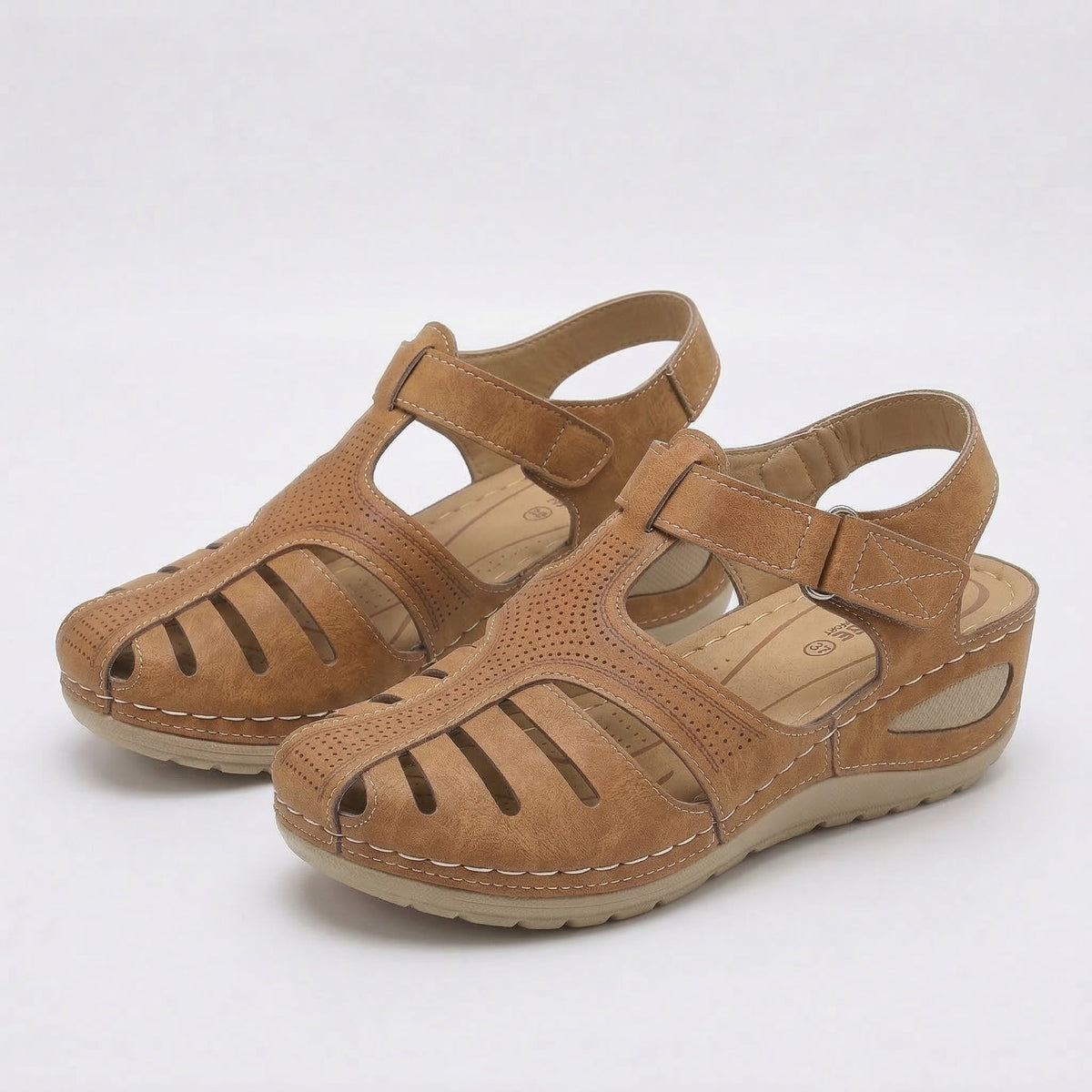 Leni™ – Comfort Sandalen met zachte verhoging