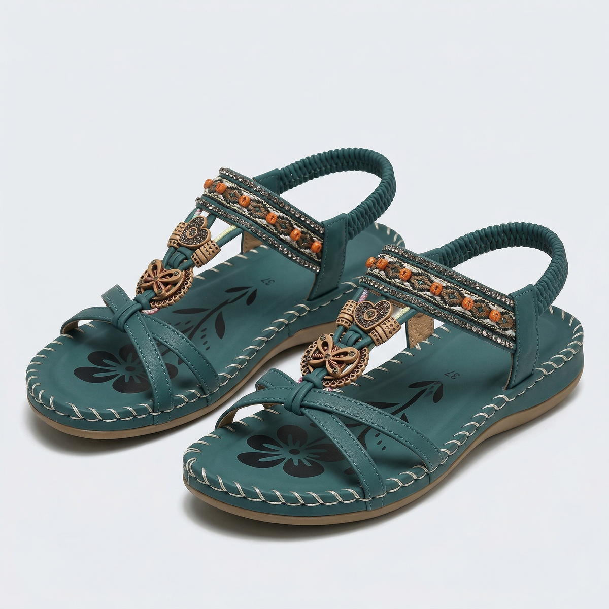 Nadia – Orthopedische sandalen in Ibiza-stijl voor comfort en elegantie