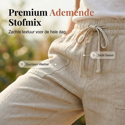 Julia | Katoen linnen Dames Shorts - 1+1 Gratis