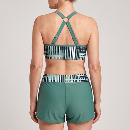 Noortje | Flatterende bikini met hoge taille en ribbels