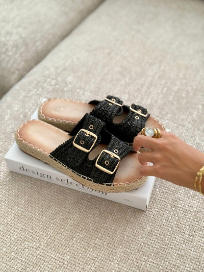 Sandalen « TALIA » ZWART