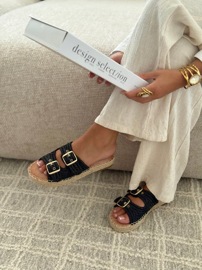 Sandalen « TALIA » ZWART