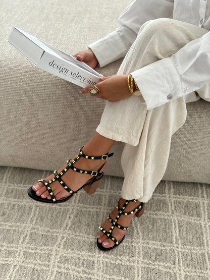 Sandalen « CLAUDIA » ZWART