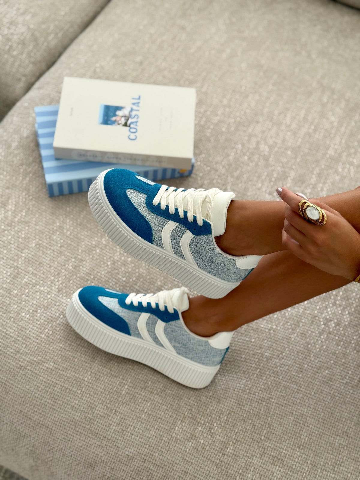 Sneakers « MIMI » BLAUW