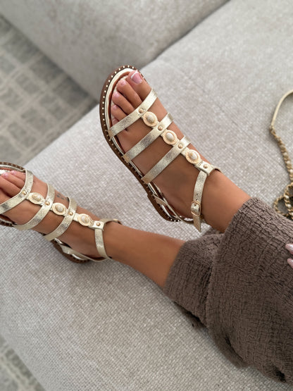 Sandalen « ZELDA » GOUD