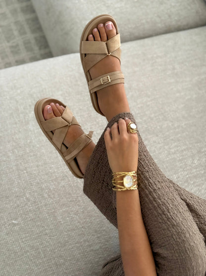 Sandalen « ROBINE » TAUPE