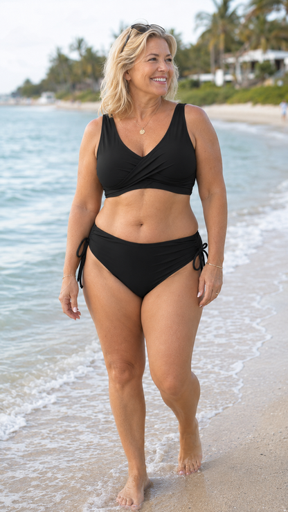 Marieke | Bikini-set met hoge taille