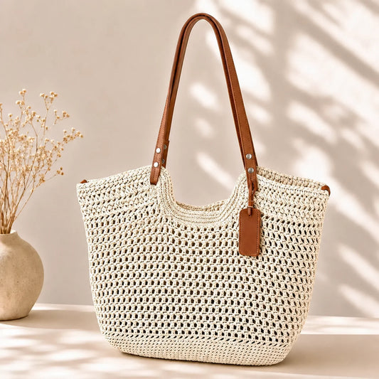Yfke | De Handgeweven Haak Tote Bag