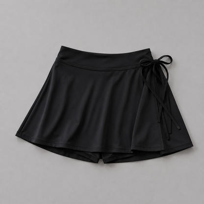 Magda | Comfortabel broekrokje met zijsplit