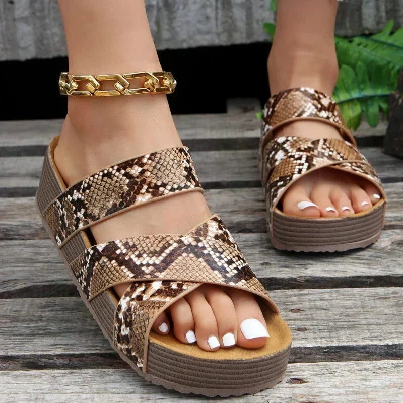 Eline | Orthopedische Leren Sandalen