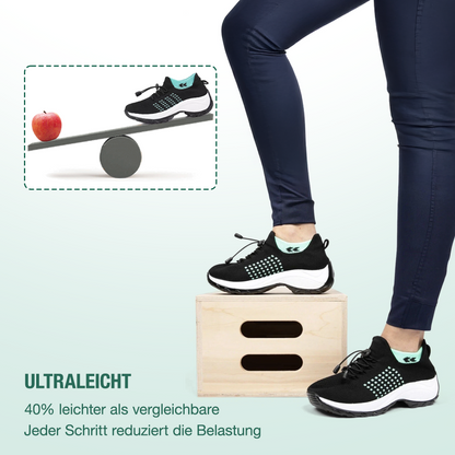 Ambulo Komfortschoenen Breisel - Groen Zwart