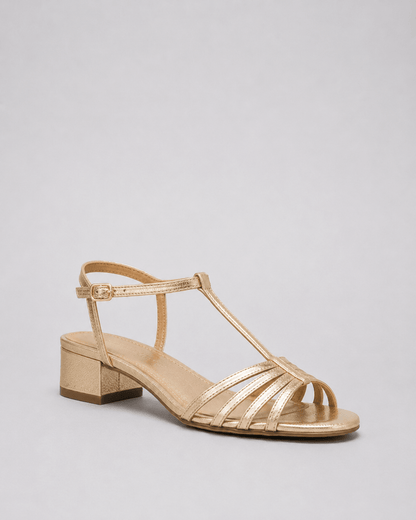 Alegre | Gouden sandalen: elegantie voor elke dag