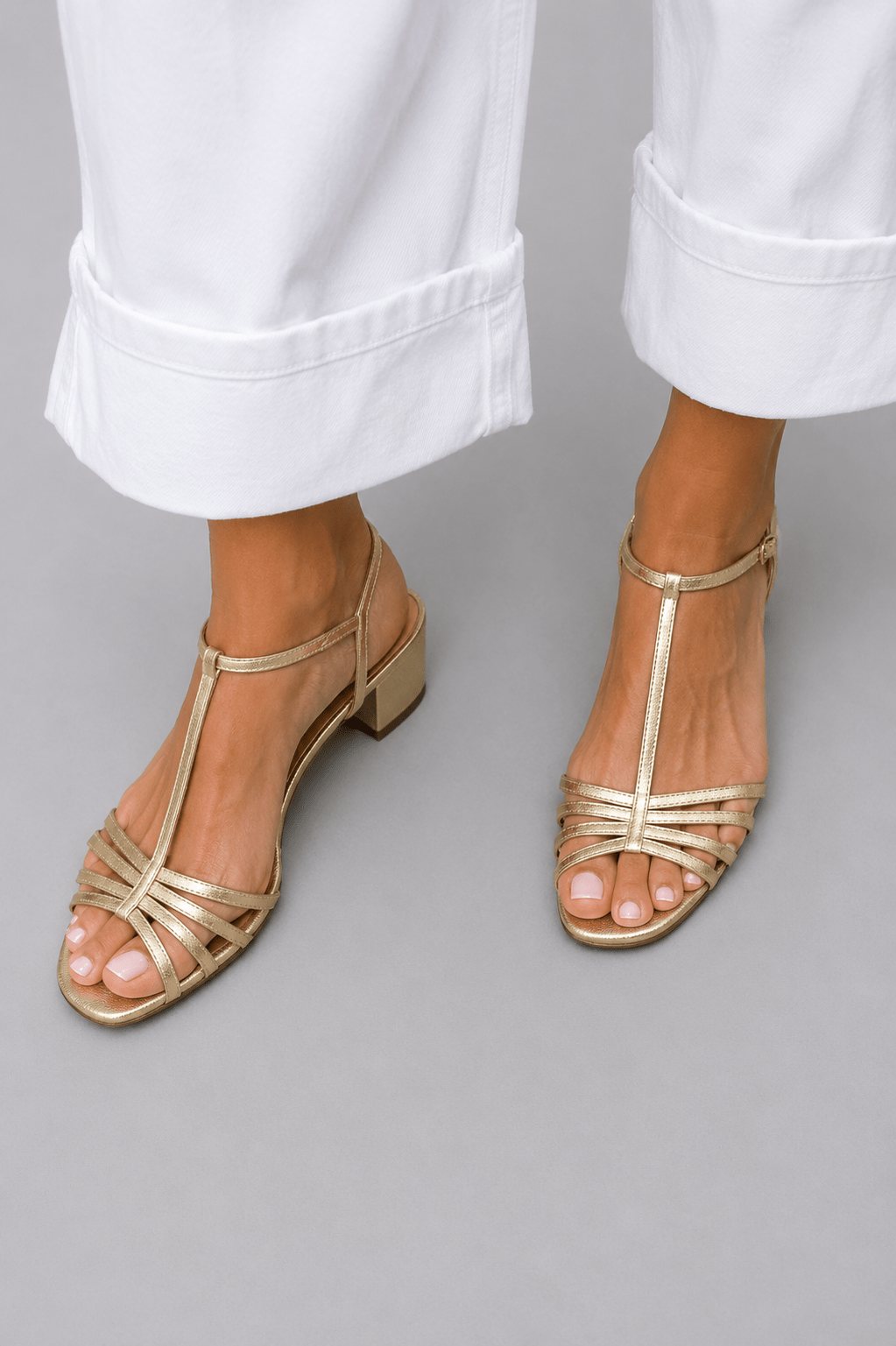 Alegre | Gouden sandalen: elegantie voor elke dag