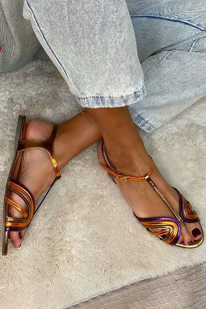Viviana | Sandalen in mediterrane kleuren