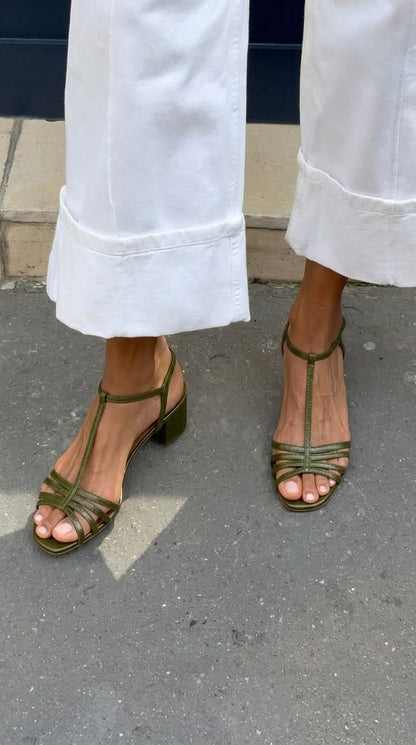 Alegre | Gouden sandalen: elegantie voor elke dag