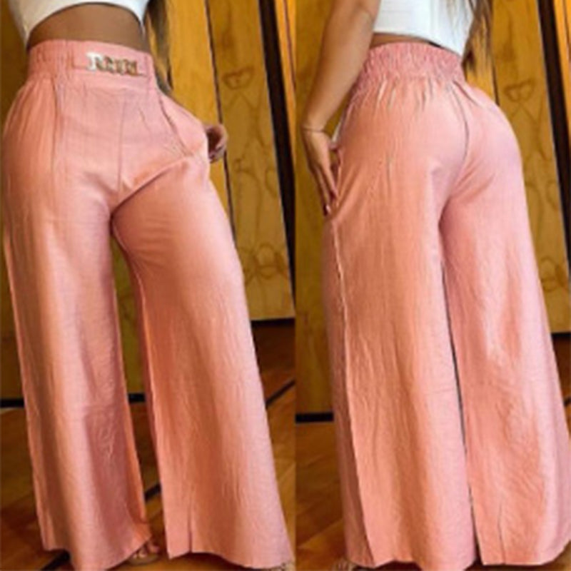 Évelyne™ — Hoge taille wijde broek