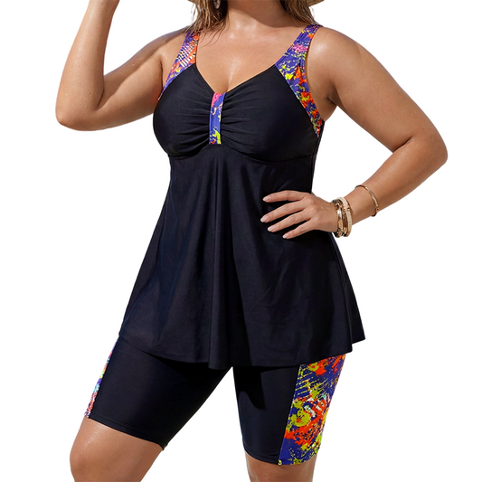Tineke | Losse tankini top en zwemshorts