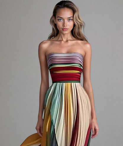 Talma - Moeiteloze Strapless A-Lijn Jurk
