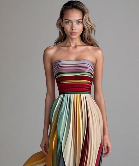 Talma - Moeiteloze Strapless A-Lijn Jurk