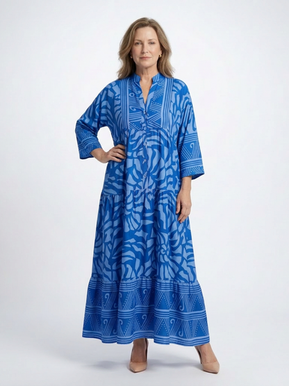 Marielle | Midi-jurk met Knopen